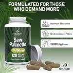 Pure Saw Palmetto Capsules | 10,000 mg Strength