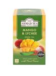 Ahmad Tea Mango & Lychee Green Tea Sachets