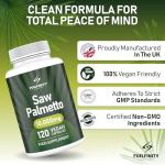 Pure Saw Palmetto Capsules | 10,000 mg Strength