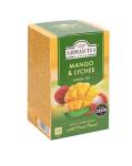 Ahmad Tea Mango & Lychee Green Tea Sachets