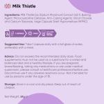 Milk Thistle Capsules - 180 Vegan Supplements