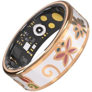 Enamel Craft Smart Fitness Tracker Ring for All