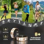Enamel Craft Smart Fitness Tracker Ring for All