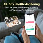 Enamel Craft Smart Fitness Tracker Ring for All