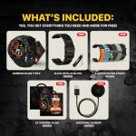 CARBINOX Blaze Smart Watch with GPS and Sports Modes