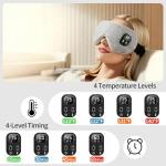 Cordless Heated Eye Mask for Relaxation and Relief