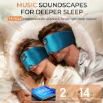 Silk Sleep Mask Headphones for Ultimate Comfort