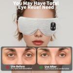 Cordless Heated Eye Mask for Relaxation and Relief