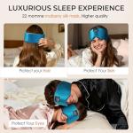Silk Sleep Mask Headphones for Ultimate Comfort