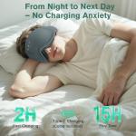 Bluetooth Sleep Mask Headphones for Ultimate Comfort