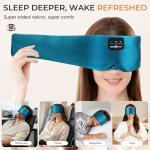 Silk Sleep Mask Headphones for Ultimate Comfort