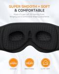 3D Sleep Mask with Bluetooth Headphones for Relaxation