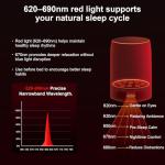 Sleep Sound Machine with Red Light Therapy