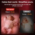 Sleep Sound Machine with Red Light Therapy