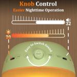 Sunrise Alarm Clock with Dual Alarms and Sound