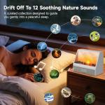 Sunrise Alarm Clock with White Noise & Snooze