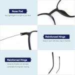 Stylish Blue Light Blocking Glasses for Screen Use