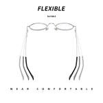 Blue Light Blocking Glasses, Retro Round Style