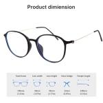 Stylish Blue Light Blocking Glasses for Screen Use