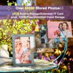 WiFi Digital Photo Frame with Touch Screen, 32GB