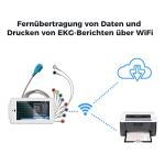 CheckMe Portable 12-Lead ECG Machine with WiFi