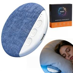 Bluetooth Pillow Speaker with Sleep Timer & White Noise