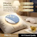 Bluetooth Pillow Speaker with Sleep Timer & White Noise