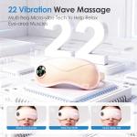 Heated Eye Mask with Massager for Comfort