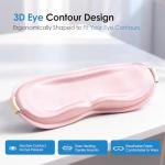 Heated Eye Mask with Massager for Comfort