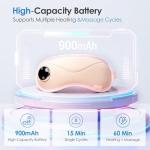 Heated Eye Mask with Massager for Comfort