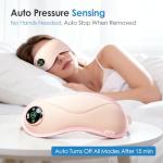 Heated Eye Mask with Massager for Comfort