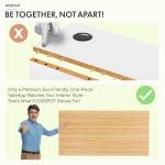 FLEXISPOT Bamboo Electric Standing Desk with Memory Panel