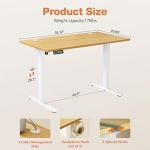 Adjustable Electric Standing Desk with Memory Presets