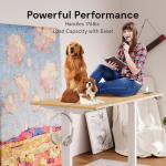 FLEXISPOT Bamboo Electric Standing Desk with Memory Panel