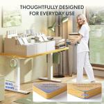 Electric Height Adjustable Standing Desk with Memory Panel