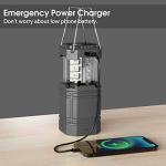 Rechargeable Camping Lantern with Solar and USB