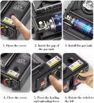 Portable Camping Stove with Carry Case & Butane