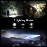 Gritin LED Headlamp 2-Pack - Super Bright & Waterproof