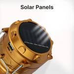 Solar & USB Rechargeable Camping Lantern - Portable LED Light