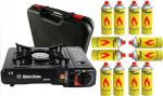 Portable Butane Camping Stove with Carry Case