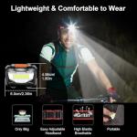 Gritin LED Headlamp 2-Pack - Super Bright & Waterproof