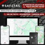 SafeTag Mag 4G GPS Tracker with Rechargeable Battery