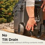 Coleman 65QT Rolling Insulated Cooler for Camping