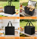 30L Insulated Cooler Bag for Camping and Picnics