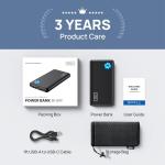 INIU 10000mAh Portable Power Bank for Camping