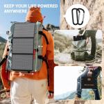 Portable 30W Solar Panel Charger for Camping