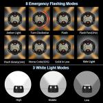 LED Road Flares with 8 Flashing Modes