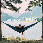 COVACURE Ultralight Camping Hammock with Tree Straps