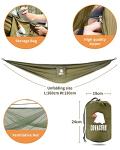 COVACURE Ultralight Camping Hammock with Mosquito Net