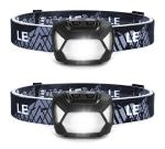 Lepro 2-Pack Super Bright Waterproof Head Torch